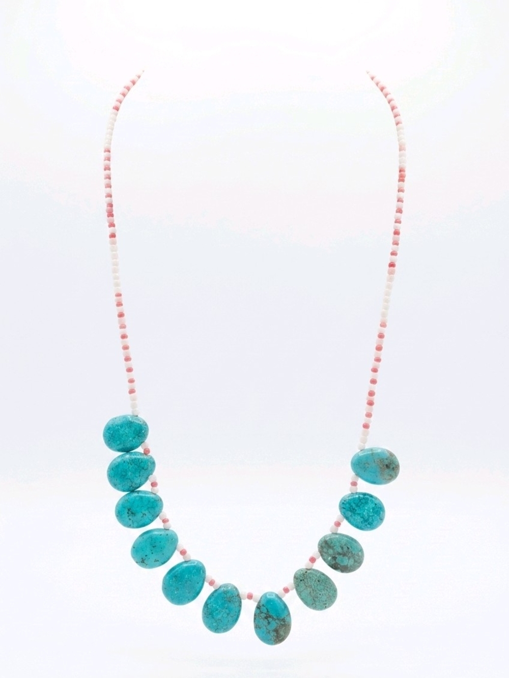 Southwest Turquoise Beaded Statement Necklace